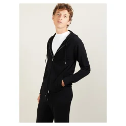 Maison Montagut Veste Zippee A Capuche En Cachemire - Bradley><noscript><img width=