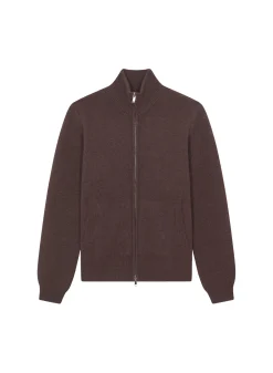 Maison Montagut Veste Zippee A Poches En Cachemire 4 Fils - Balthazar>Homme Vestes Et Gilets