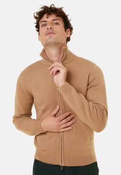 Maison Montagut Veste Zippee A Poches En Cachemire 4 Fils - Balthazar><noscript><img width=