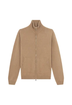 Maison Montagut Veste Zippee A Poches En Cachemire 4 Fils - Balthazar><noscript><img width=