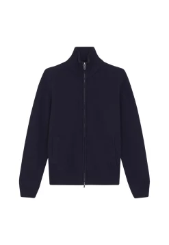 Maison Montagut Veste Zippee A Poches En Cachemire 4 Fils - Balthazar><noscript><img width=