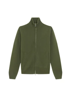 Maison Montagut Veste Zippee A Poches En Cachemire 4 Fils - Balthazar><noscript><img width=