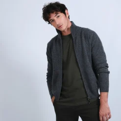 Maison Montagut Veste Zippee En Cachemire 4 Fils - Balthazar><noscript><img width=