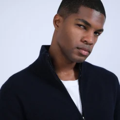 Maison Montagut Veste Zippee En Cachemire 4 Fils - Balthazar><noscript><img width=