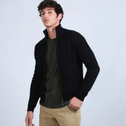 Maison Montagut Veste Zippee En Cachemire 4 Fils - Balthazar><noscript><img width=