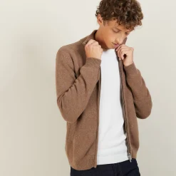 Maison Montagut Veste Zippee En Cachemire 4 Fils - Balthazar><noscript><img width=