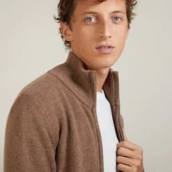 Maison Montagut Veste Zippee En Cachemire 4 Fils - Balthazar><noscript><img width=