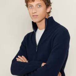 Maison Montagut Veste Zippee En Cachemire 4 Fils - Balthazar><noscript><img width=