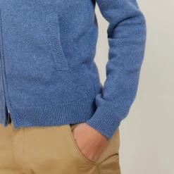 Maison Montagut Veste Zippee En Cachemire 4 Fils - Balthazar><noscript><img width=